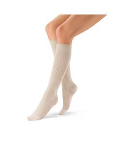 Jobst soSoft Ribbed Knee High Socks 15-20 mmHg