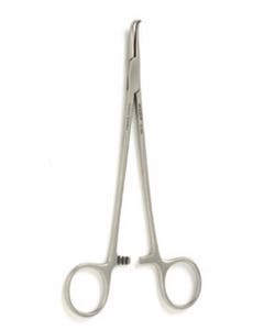 Mini-GEMINI-MIXTER Forceps 7 (17.8 cm), delicate short jaws, fully curved