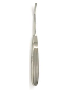 FOMON Periosteal Elevator 6 1/4 (15.9 cm), slightly curved blade 4.5 mm wide