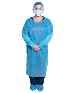 Gown Isolation Blue, 50/Case