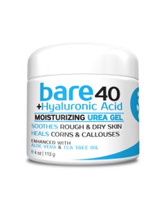 Bare 40 Plus Hyaluronic Acid Moisturizing Urea Gel, 4oz