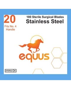 Equus Stainless Steel Sterile Surgical Blades #20