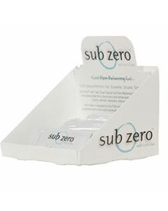 In Office Counter Display for SubZero Topical Analgesic