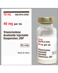 Triamcinolone Acetonide 40 mg/ml 10 ml MDV Injection